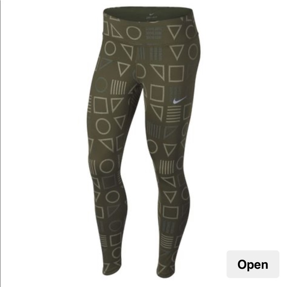 Nike Pants - NWT!! Nike Epic lux leggings reflective Small